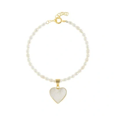 FREYA ROSE FREYA ROSE RICE PEARL BRACELET