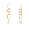 Freya Rose Warrioress Chain Drop In Gold