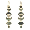 Freya Rose Warrioress Noir Moon Drops In Gold