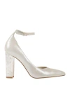 Freya Rose Women's Neutrals / White Fleur - Pearl Heel In Beige