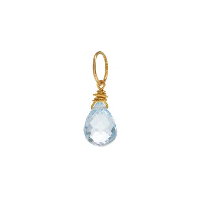 Freya Rose Women's Blue / Gold Blue Topaz Charm In Multi