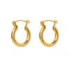 Freya Rose Gold Mini Hoops In Gold