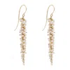 Freya Rose Delicate Pearl Drops In Multi