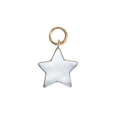 Freya Rose Women's Gold / White Mother Of Pearl Gold Star Pendant In Multi