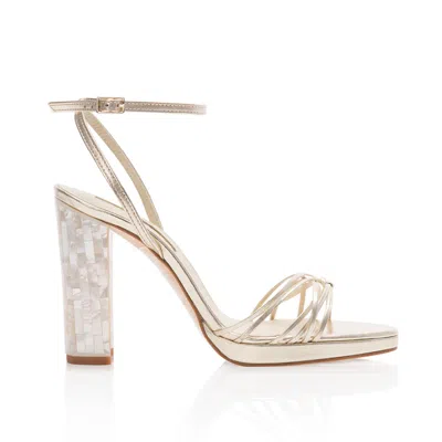 Freya Rose Women's Neutrals / Gold Bianca In Champagne