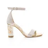 Freya Rose Women's Neutrals / Gold Rozu - Pearl Heel In Gold