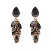 Freya Rose Women's Petite Black & Rose Gold Crystal Drops In Multi