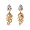 Freya Rose Women's Petite Gold Vermeil Crystal Drops In Gold