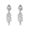 Freya Rose Women's Petite Silver Crystal Drops In Metallic