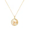 Freya Rose Zodiac Necklace In Gold