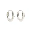 Freya Rose Women's Silver Huggies