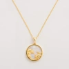 Freya Rose Zodiac Necklace In Cancer