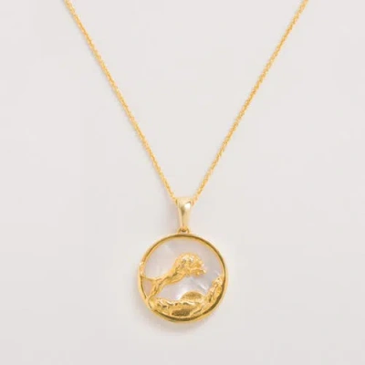 Freya Rose Zodiac Necklace In Gold