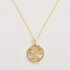 Freya Rose Zodiac Necklace In Libra