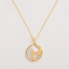 Freya Rose Zodiac Necklace In Pisces