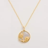 Freya Rose Zodiac Necklace In Scorpio