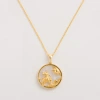 Freya Rose Zodiac Necklace In Taurus