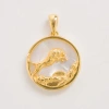 Freya Rose Zodiac Pendant In Leo