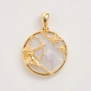 Freya Rose Zodiac Pendant In Sagittarius