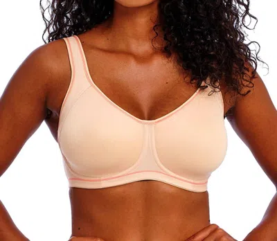 Freya Sonic Molded Sports Bra In Nude In Brown