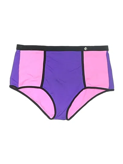 Pre-owned Freya Swimsuit Bottoms In Purple