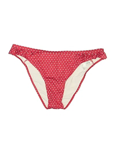 Pre-owned Freya Swimsuit Bottoms In Red
