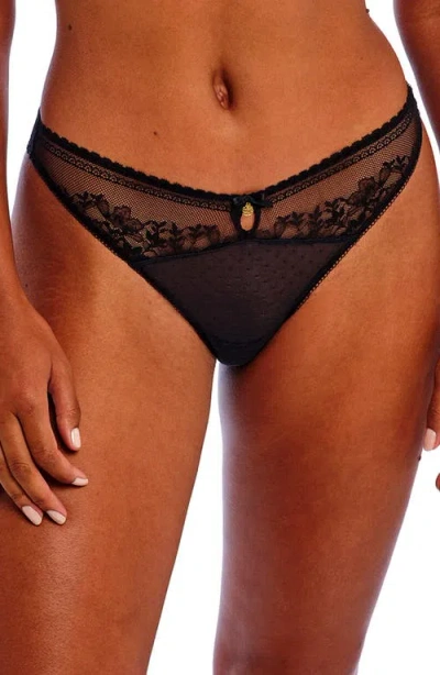 Freya Sydnie Brazilian Panties In Black