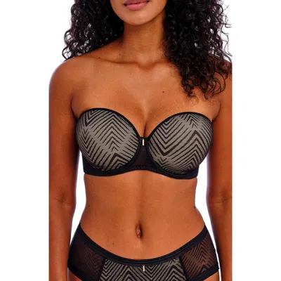Freya Tailored Molded Underwire Bra In Black