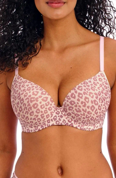 Freya Undetected Underwire Convertible T-shirt Bra In Iced Mocha