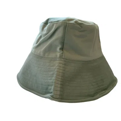 Freya Women's Cassia Short Brim Bucket In Velour Pistachio In Green