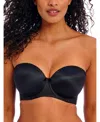 Freya Women's Deco Strapless Bra, Aa4233 In Black