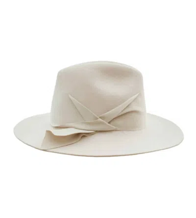 Freya Women's Gardenia Felt Hat In Taupe In Neutral