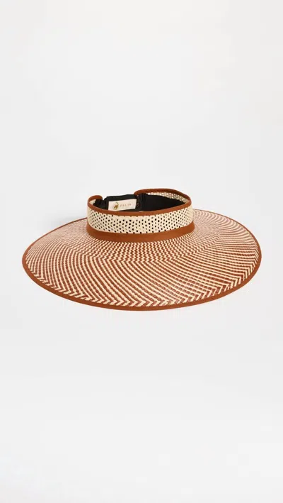 Freya Women's Magnolia Visor Hat In Rust In Brown