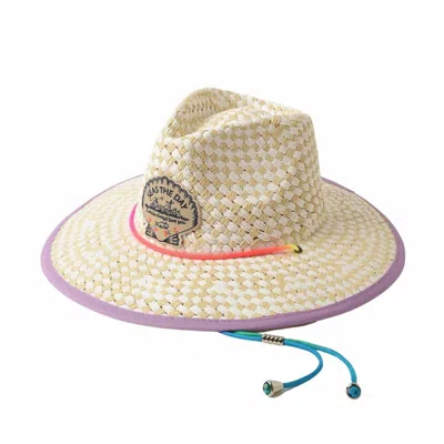 Freya Women's Seas The Day Lifeguard Hat In Ivory/neon In Beige