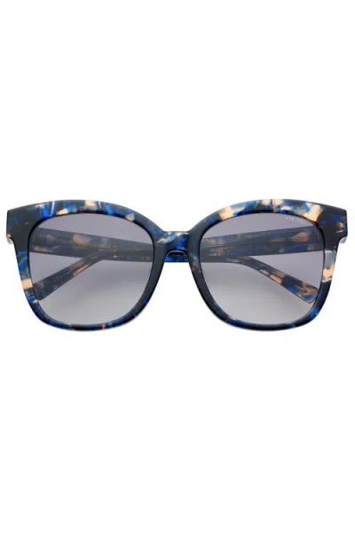 Freyrs Eyewear Amber Cat Eye Sunglasses In Multi