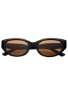 Freyrs Eyewear Ameli Cat Eye Sunglasses In Black