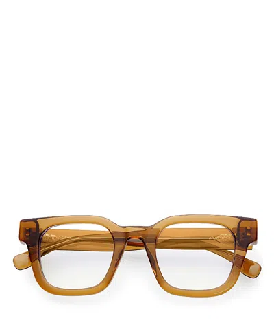 Freyrs Eyewear Atlas Blue Light Reading Glasses, 45mm In Brown