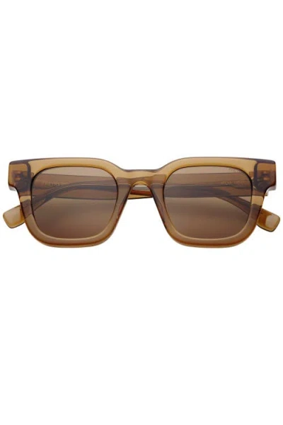 Freyrs Eyewear Atlas Square Sunglasses In Brown