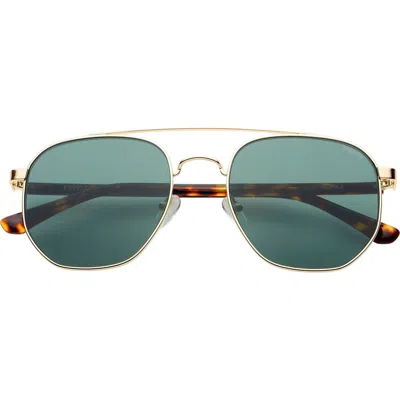 Freyrs Eyewear Austin Square Unixes Sunglasses In Gold