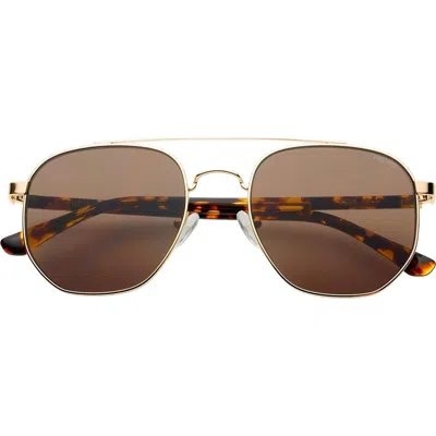 Freyrs Eyewear Austin Square Unixes Sunglasses In Gold