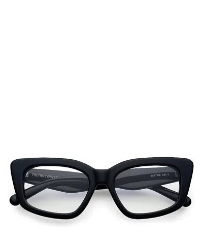 Freyrs Eyewear Beatrix Cat Eye Blue Light Blocking Reading Glasses, 52 M In Black