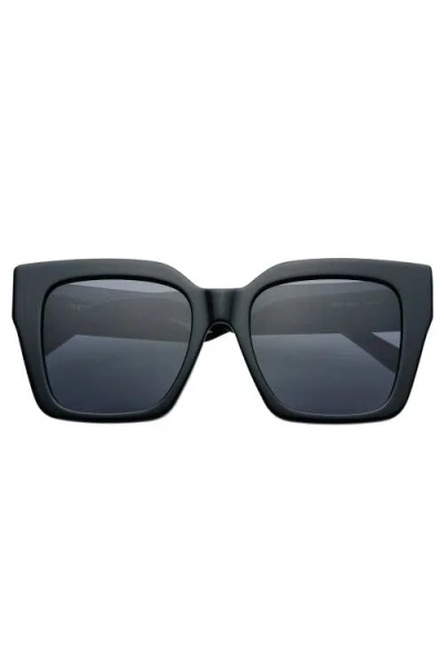 Freyrs Eyewear Bon Chic Oversized Square Sunglasses In Black