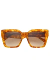 Freyrs Eyewear Bon Chic Oversized Square Sunglasses In Multi