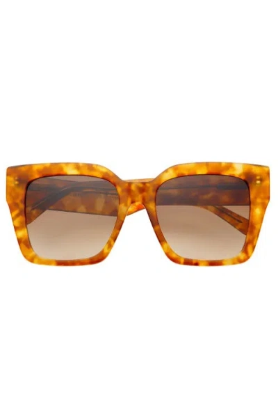 Freyrs Eyewear Bon Chic Oversized Square Sunglasses In Multi