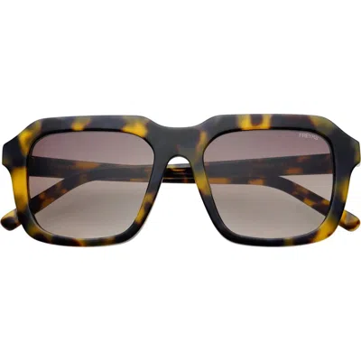 Freyrs Eyewear Charlie Square Sunglasses In Black