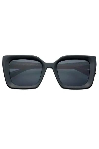 Freyrs Eyewear Coco Square Sunglasses In Black
