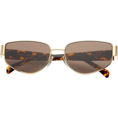 Freyrs Eyewear Delilah Cat Eye Sunglasses In Brown
