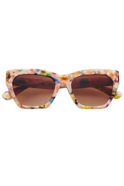 Freyrs Eyewear Gia Cat Eye Sunglasses In Pink