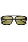 Freyrs Eyewear Havana Aviator Sunglasses In Brown