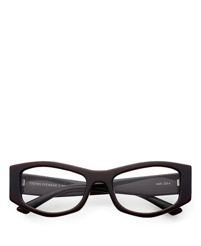 Freyrs Eyewear Jade Womens Blue Light Blocking Reading Glasses, 53 Mm In Black